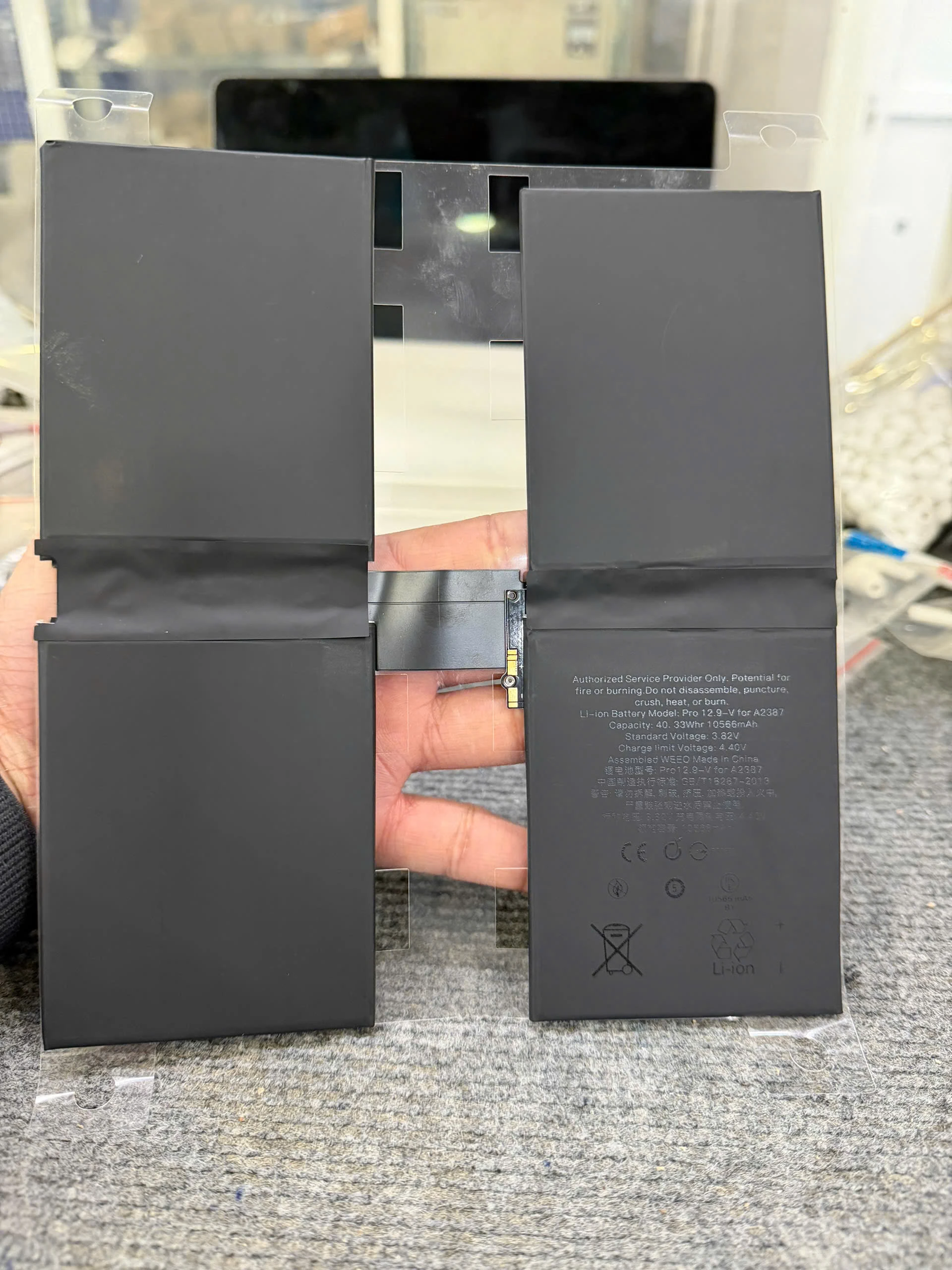 📌 Pin iPad Pro 12.9 inch (2021 – M1: A2378, A2379, A2461, A2462 / 2022 – M2: A2436, A2764, A2437, A2766)